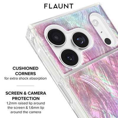 FLAUNT - Square Case with MagSafe for Apple iPhone 17 Pro - Pink Mother of Pearl FLAUNT - Square Case with MagSafe for Apple iPhone 17 Pro - Pink Mother of Pearl