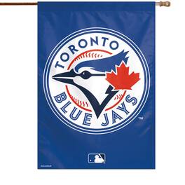 WinCraft - Toronto Blue Jays 28" x 40" Circle Logo Single-Sided Vertical Banner - Multicolor
