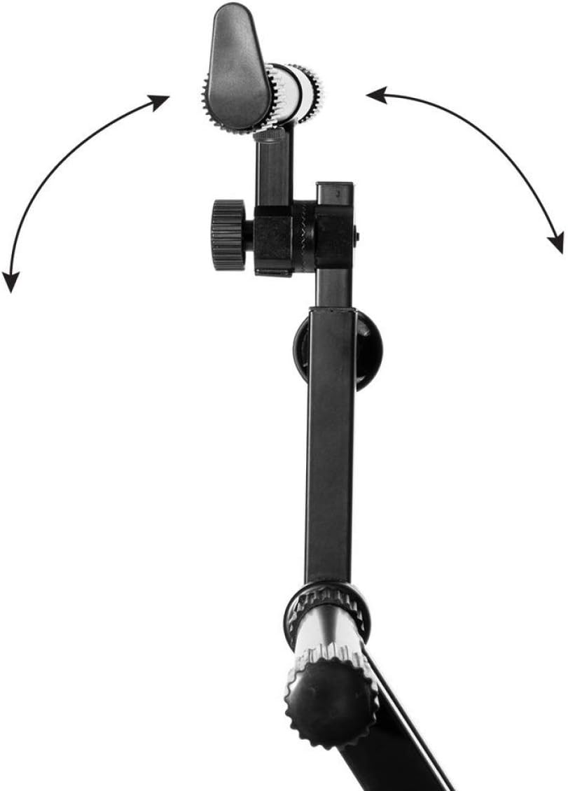 Alt View 4. On Stage Stands - On-Stage KS7292 Double-X Ergo Lok Keyboard Stand with 2nd Tier,Black - "NA".