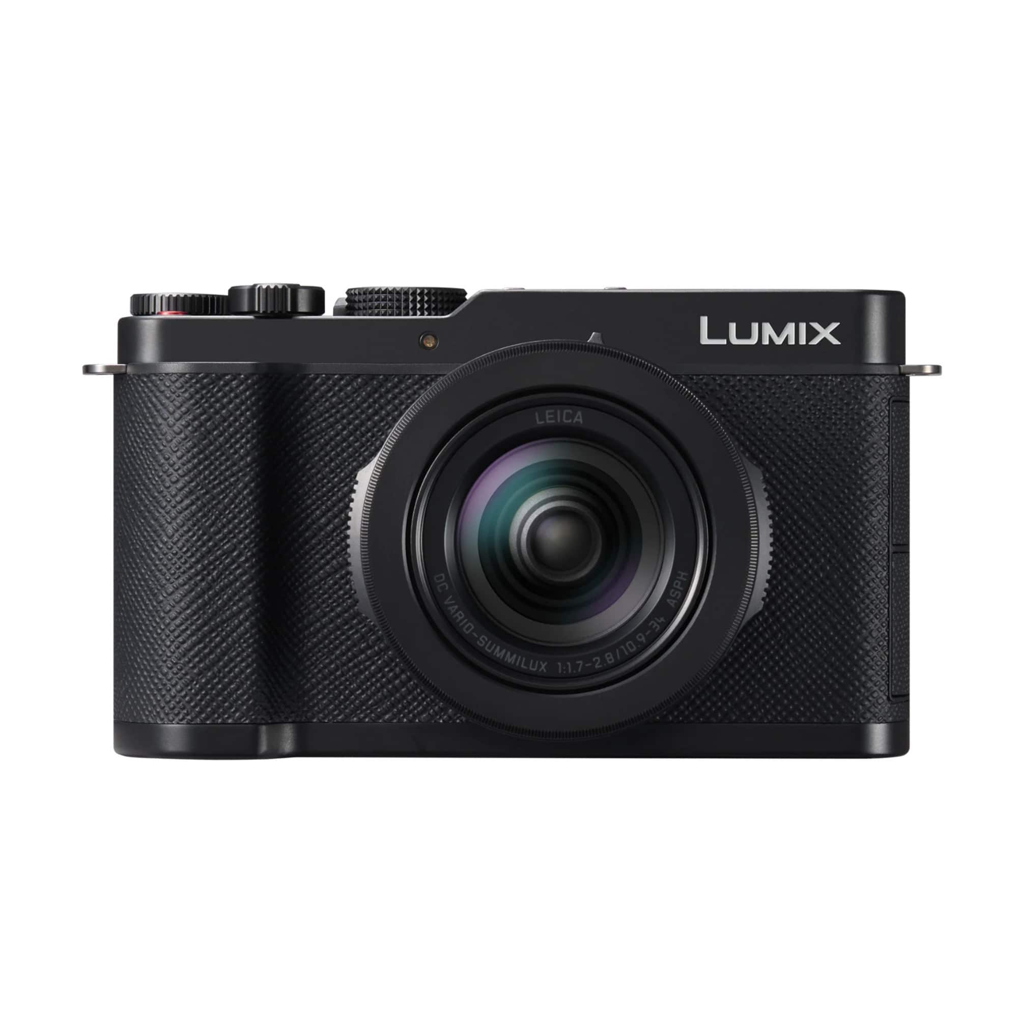 Panasonic - LUMIX L10 Premium Point and Shoot Digital Camera (Black)