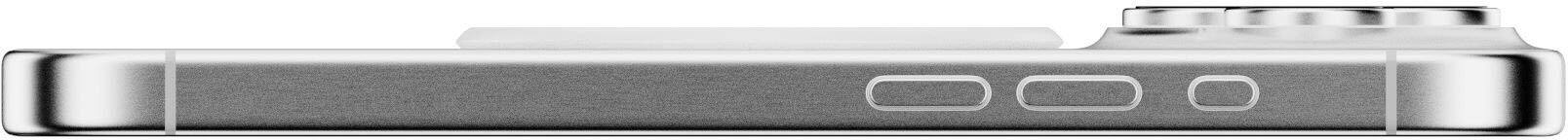 Alt View 4. OhSnap - Snap Magnetic UltraThin Universal Phone Grip and Stand with MagSafe Charge- Thru for Apple iPhones/Universal - Overexposed White.