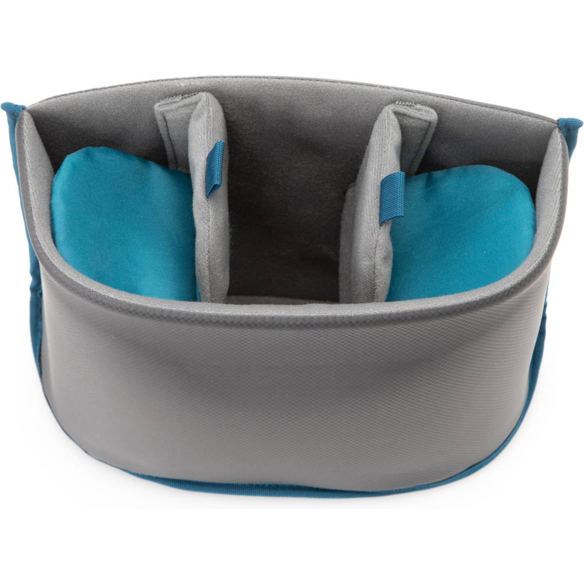 Alt View 4. Tenba - Tenba DNA 9 Slim Messenger Bag, Blue.