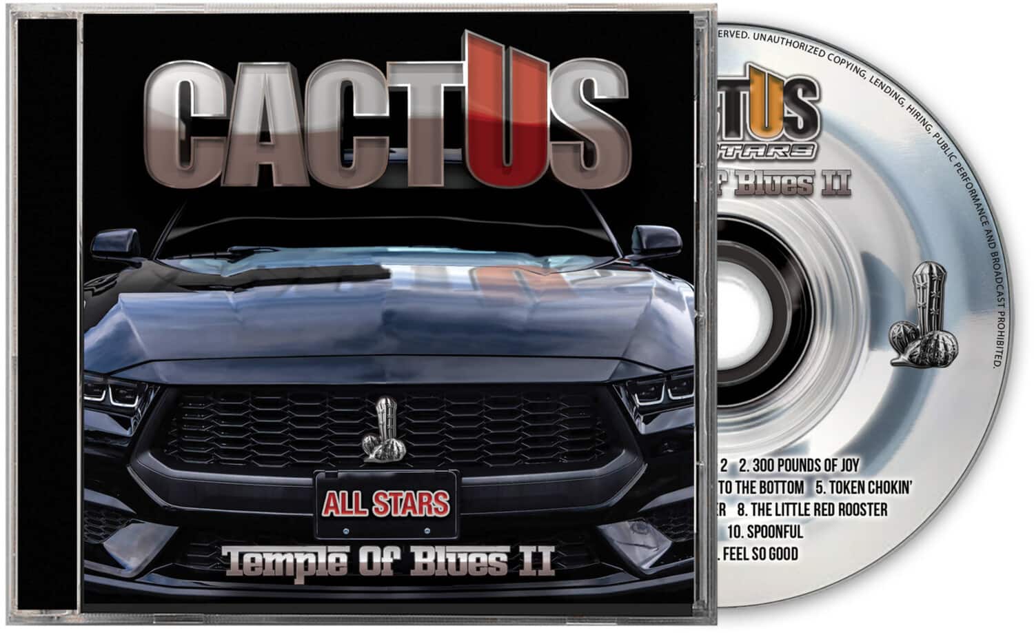 Cactus - Temple Of Blues II: All-Stars   - COMPACT DISCS [CD] price history on PriceWatchPro