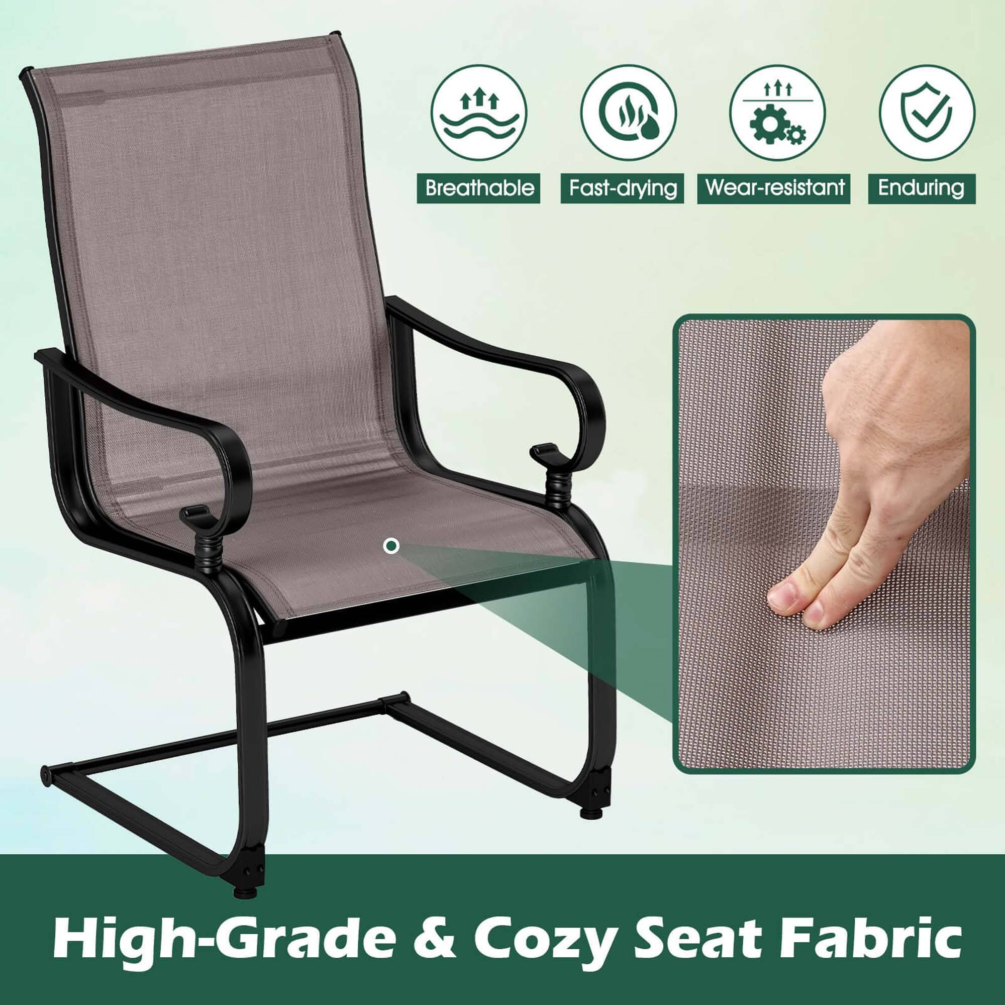 High-Grade & Cozy Seat Fabric: Breathable, Fast-drying, Wear-resistant, Enduring.