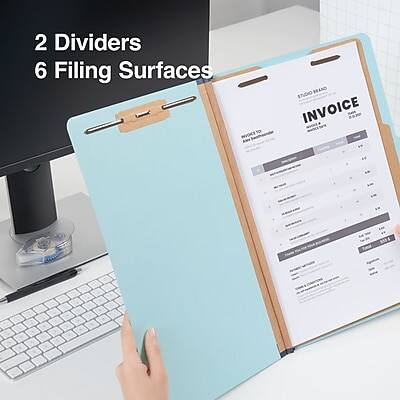 2 Dividers  
6 Filing Surfaces  

NVOCT Ae BRAND STUDIO INVOICE