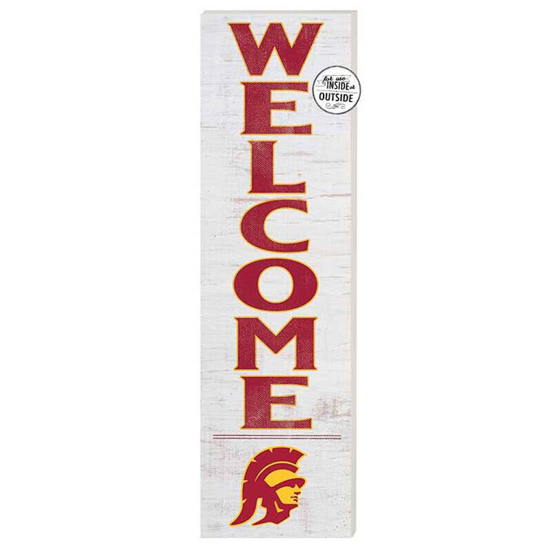 Jardine - USC Trojans 10'' x 35'' Indoor/Outdoor Welcome Sign - Red