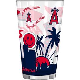 Logo Brands - Los Angeles Angels 16oz. Native Pint Glass - Multicolor