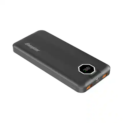 Front. Energizer - 22.5 W 3 Device PowerBank 10000mAh UE10029PQ.