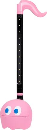 Otamatone - Synthesizer Music Toy Instrument with PAC-MAN Characters Regular Size Licensed English Manual - (Pink) - Pinky