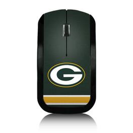 Keyscaper - Green Bay Packers Stripe Wireless Mouse - Wireless - Multicolor