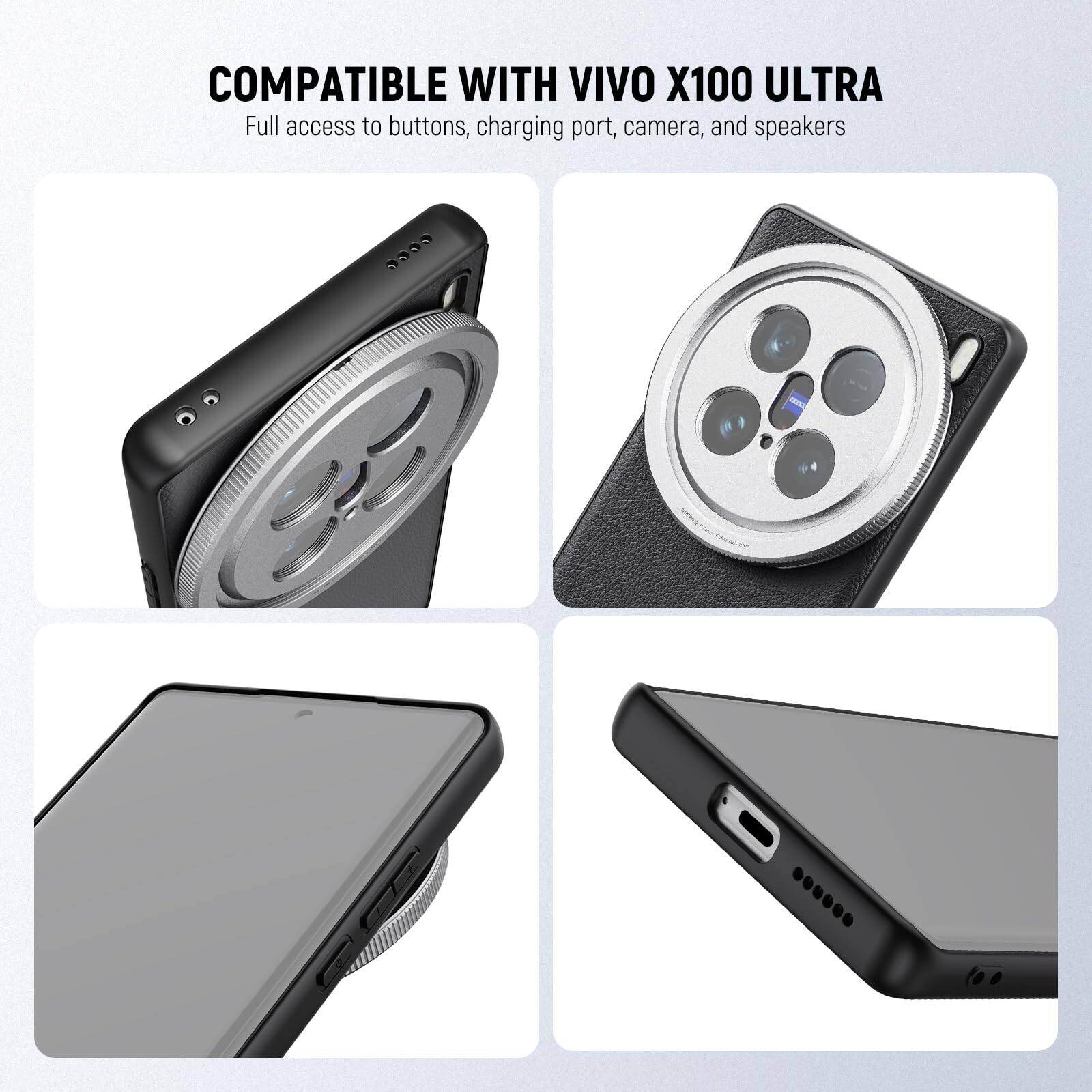 COMPATIBLE WITH VIVO X100 ULTRA  
Full access to buttons, charging port, camera, and speakers