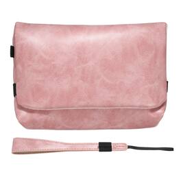 Unique Bargains - Digital Camera Storage Bag, Nylon Multi-Purpose Pouch for Travel, Cosmetic - Pink