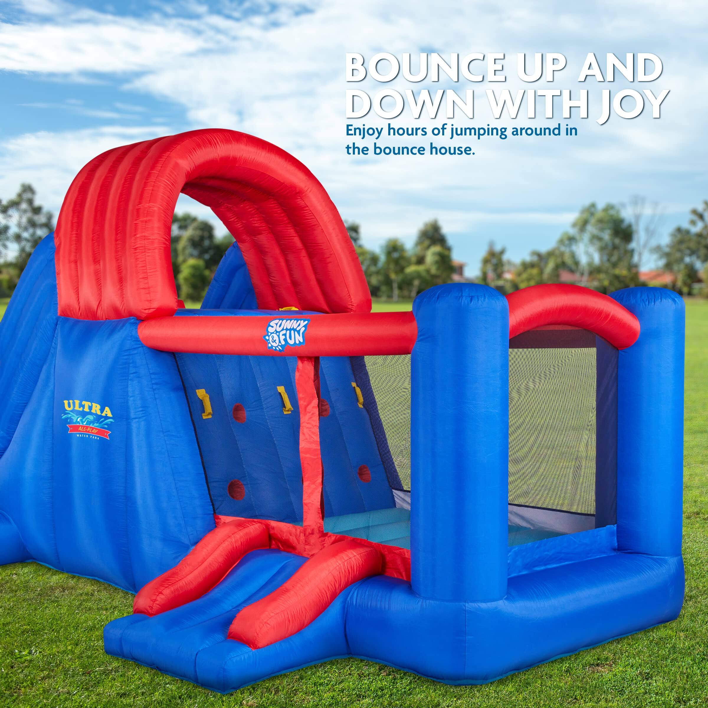 BOUNCE UP AND DOWN WITH JOY
Enjoy hours of jumping around in the bounce house.
SUNNY OFUN
ULTRA
