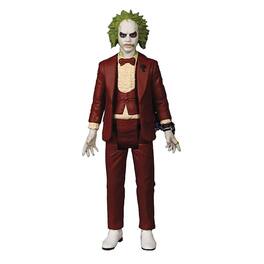Mezco Toyz - Beetlejuice 5 Points Action Figure | Tux - Red
