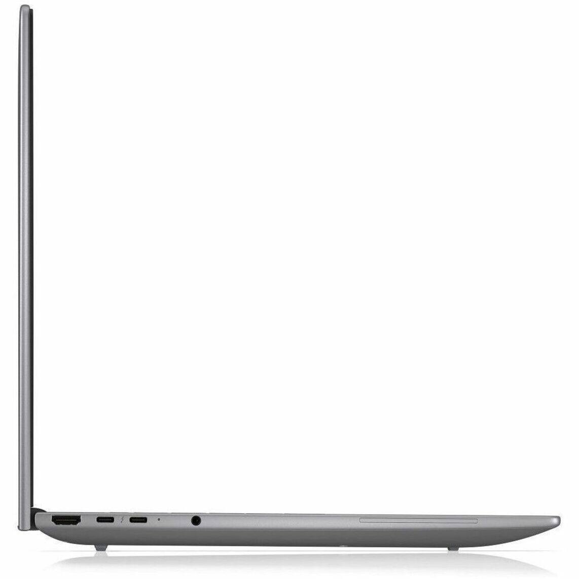 Alt View 13. HP - ZBook 8 G2i 16" IPS 3840 x 2400 (WQUXGA) Laptop - Intel Core Ultra 9 with 64GB Memory - 1 TB SSD - Meteor Silver Aluminum, Gray.