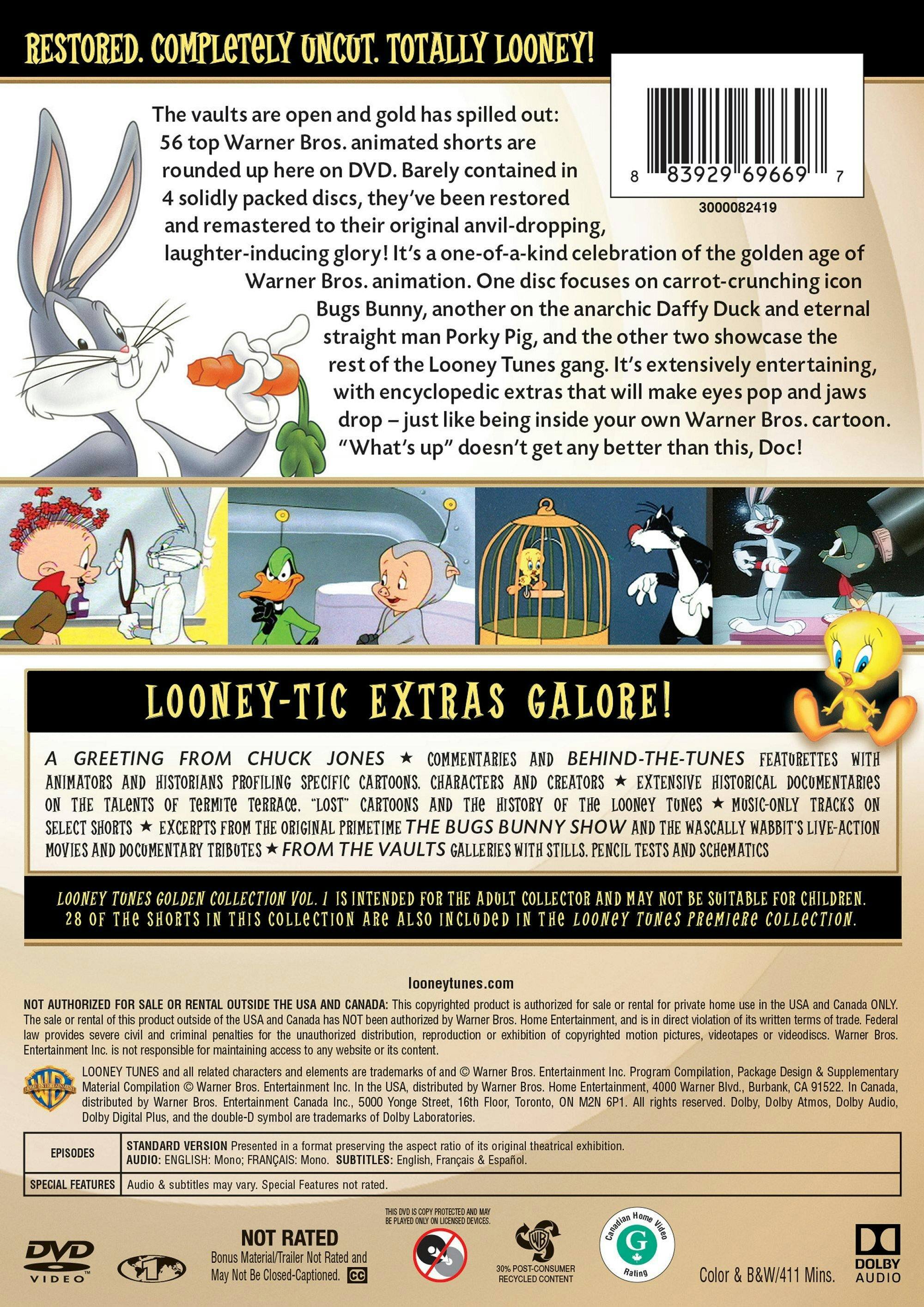 Angle. Looney Tunes: Golden Collection - 1 (Box Set) [DVD].