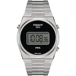 Tissot - Men's PRX Digital Dial Watch - T1374631105000 - Black