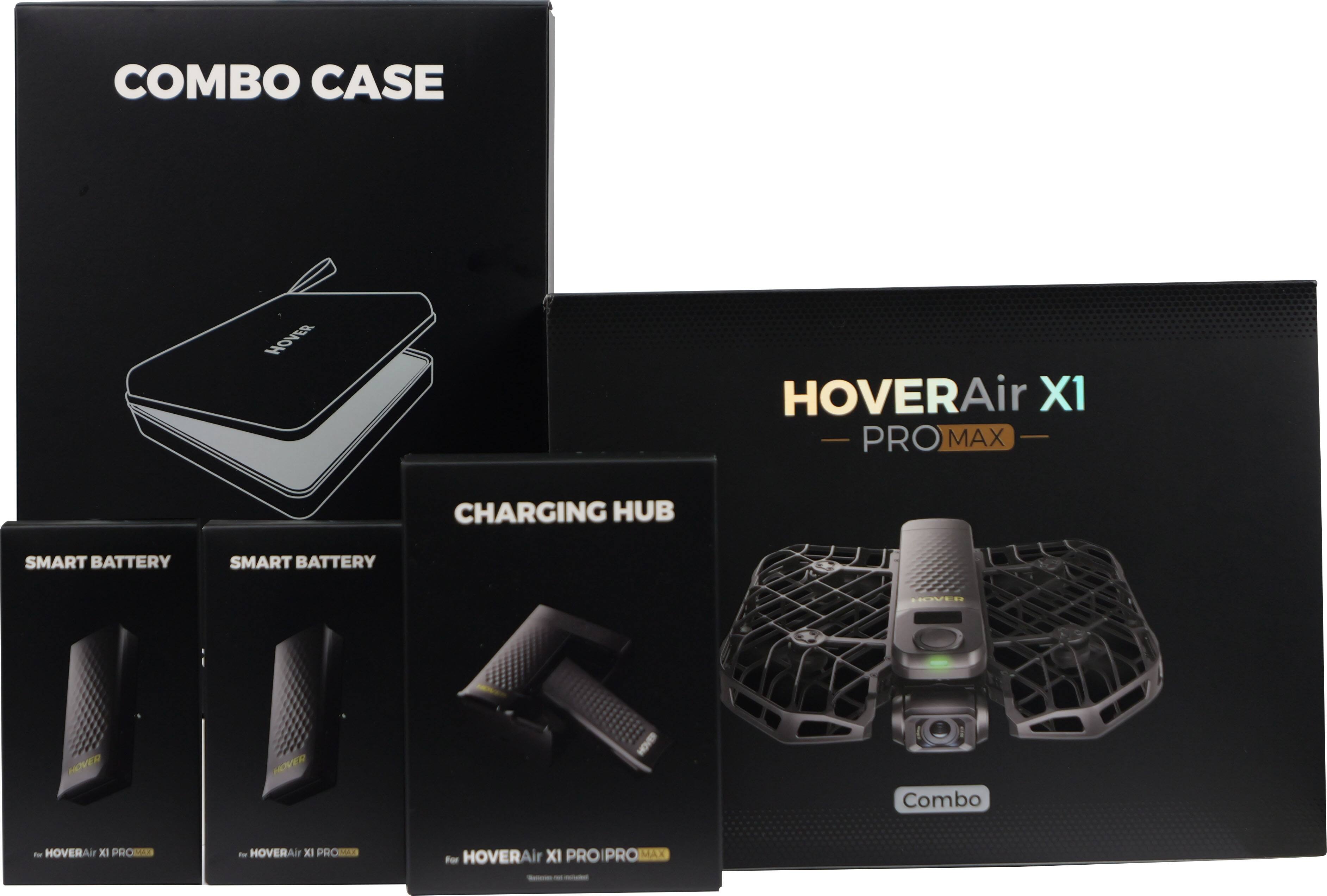 COMBO CASE, HOVERAir X1 PRO MAX, CHARGING HUB, SMART BATTERY, SMART BATTERY, HOVER, HOVER Combo, For HOVERAir XI PRO, HOVERAir XI PRO, HOVERAir XI PRO MAX, For