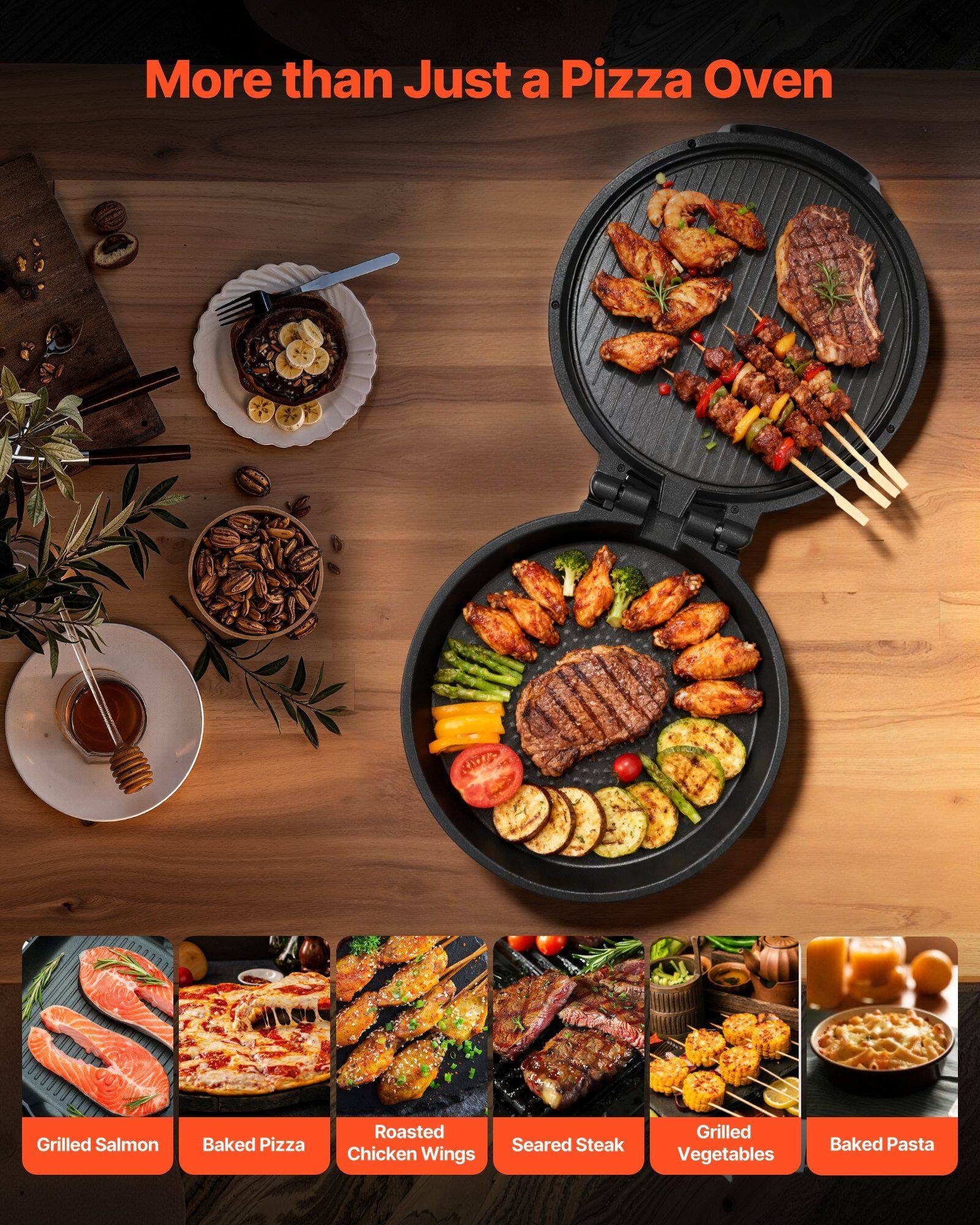 More than Just a Pizza Oven

- Grilled Salmon
- Baked Pizza
- Roasted Chicken Wings
- Seared Steak
- Grilled Vegetables
- Baked Pasta