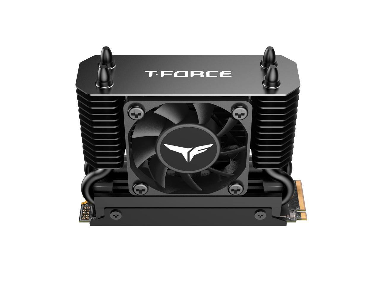 Alt View 3. Team Group - Team Group T-FORCE GE PRO M.2 2280 4TB PCIe Gen 5.0x4 NVMe 2.0 SSD with DRAM Cache and AirFlow.