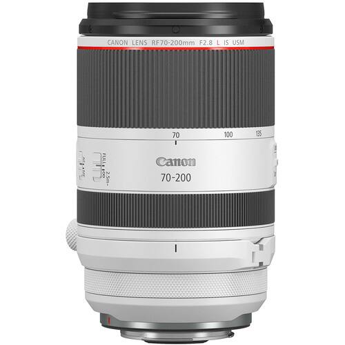 CANON LENS RF70-200mm F2.8 L IS USM  
70 100 135  
UIMr FULL 0 2.5m-  
Canon 70-200