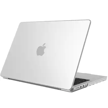 Front. Kitcheniva - Slim Hard Shell Case For MacBook Pro 14 Inch A3112 Laptop Frost - Frost.