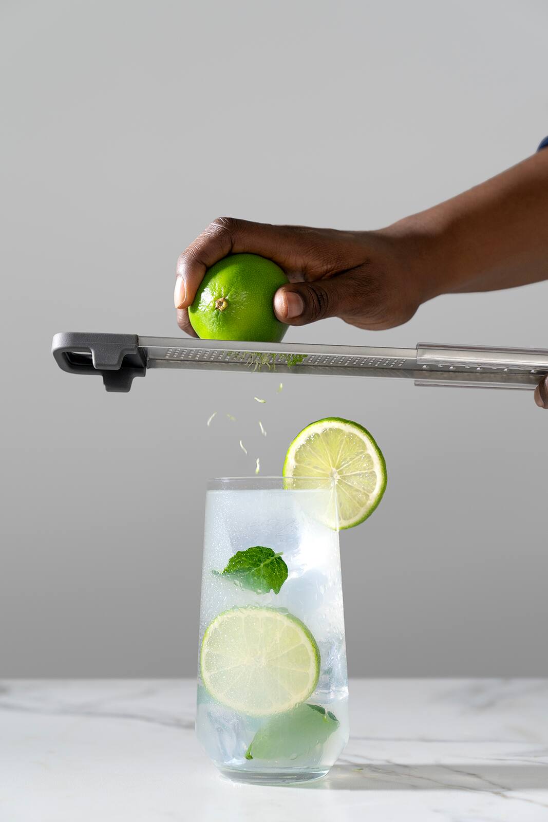 Alt View 1. Cuisipro - Surface Glide Technology Dual Grater, Coarse and Fine - Black.