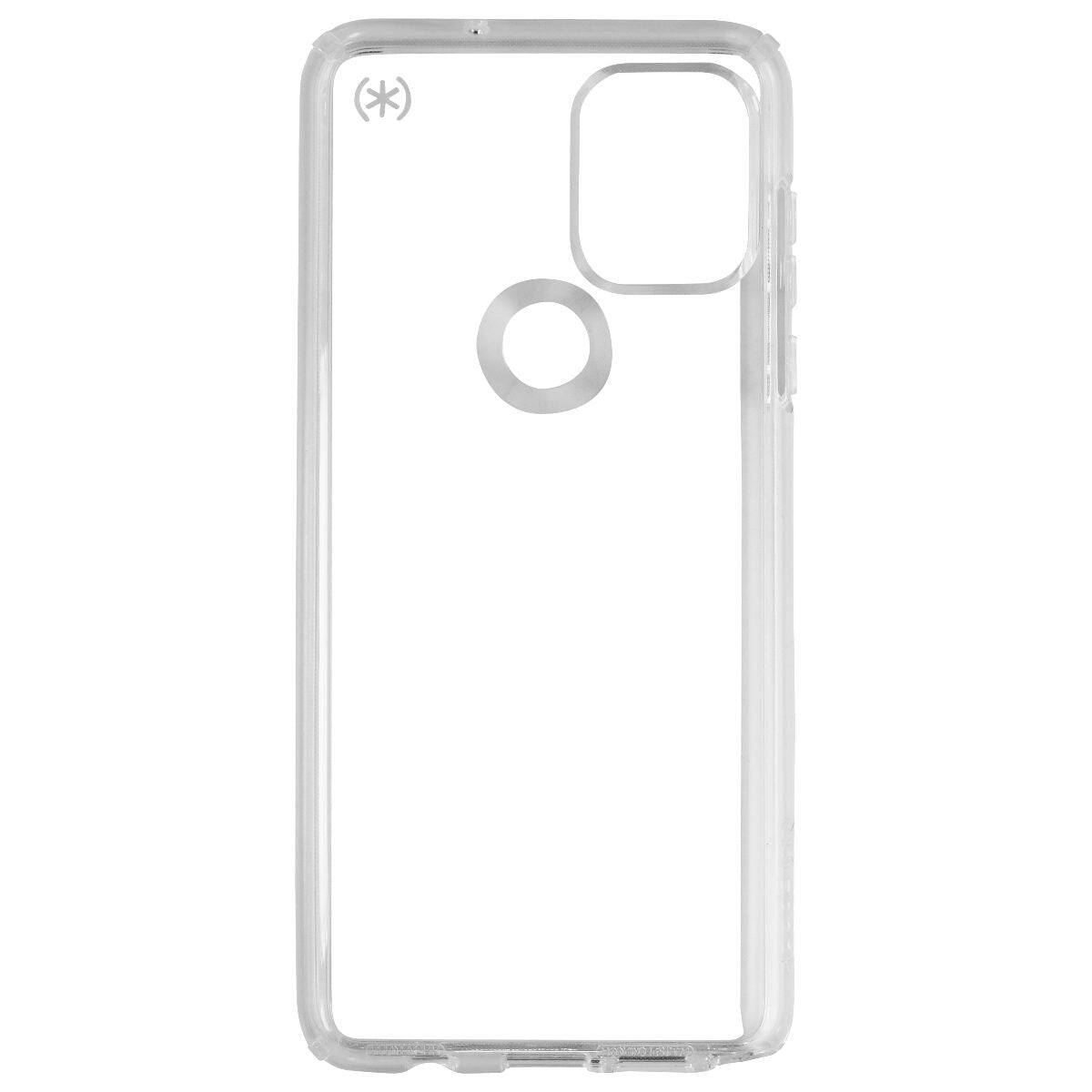 Alt View 1. Speck - Speck Presidio ExoTech Clear Case - moto g STYLUS 5G - Clear.