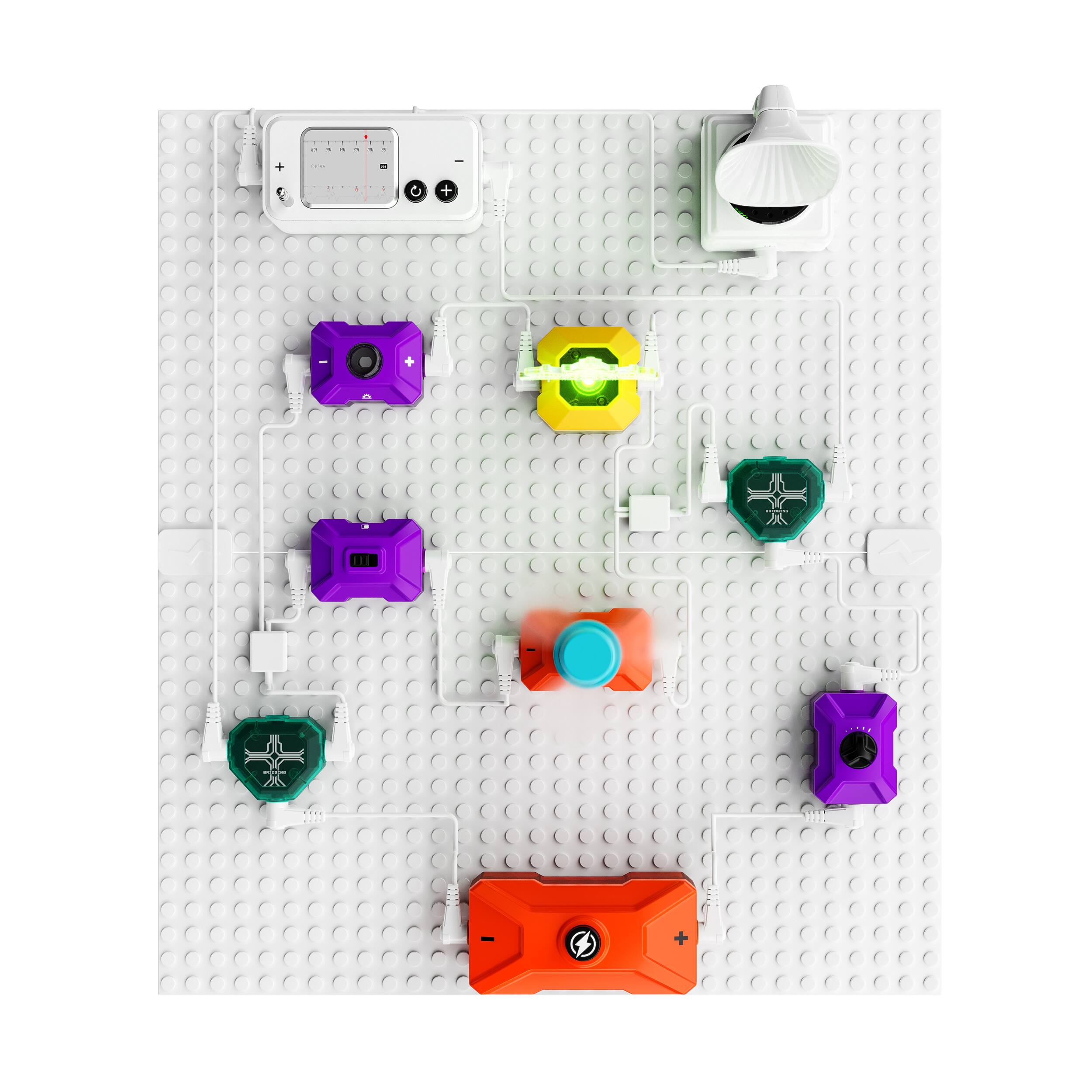 Alt View 1. Contixo - ST36 Science Circuit Block Set, STEM Electronic Building Kit, Hands-On Learning Circuit Blocks.