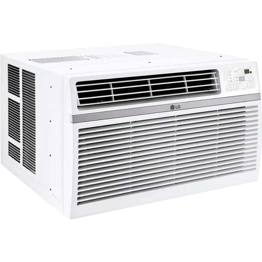 Alt View 15. LG - 10,000 BTU Window Air Conditioner - White.