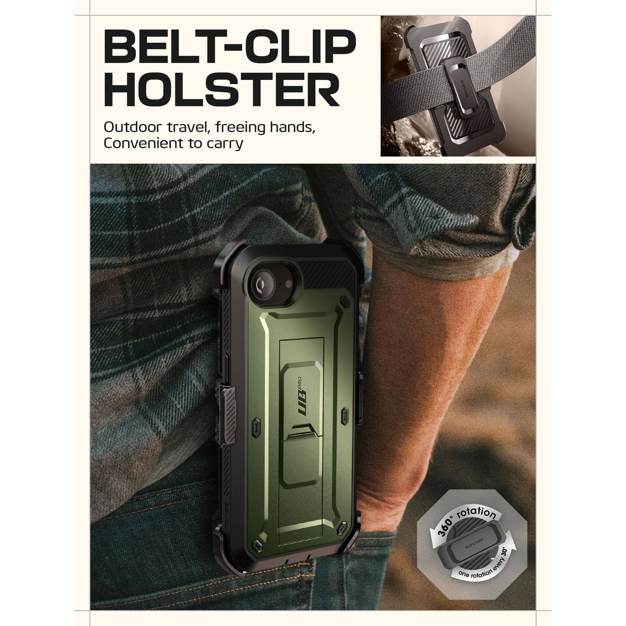 BELT-CLIP HOLSTER

Outdoor travel, freeing hands, Convenient to carry

360° rotation
one rotation every 360°