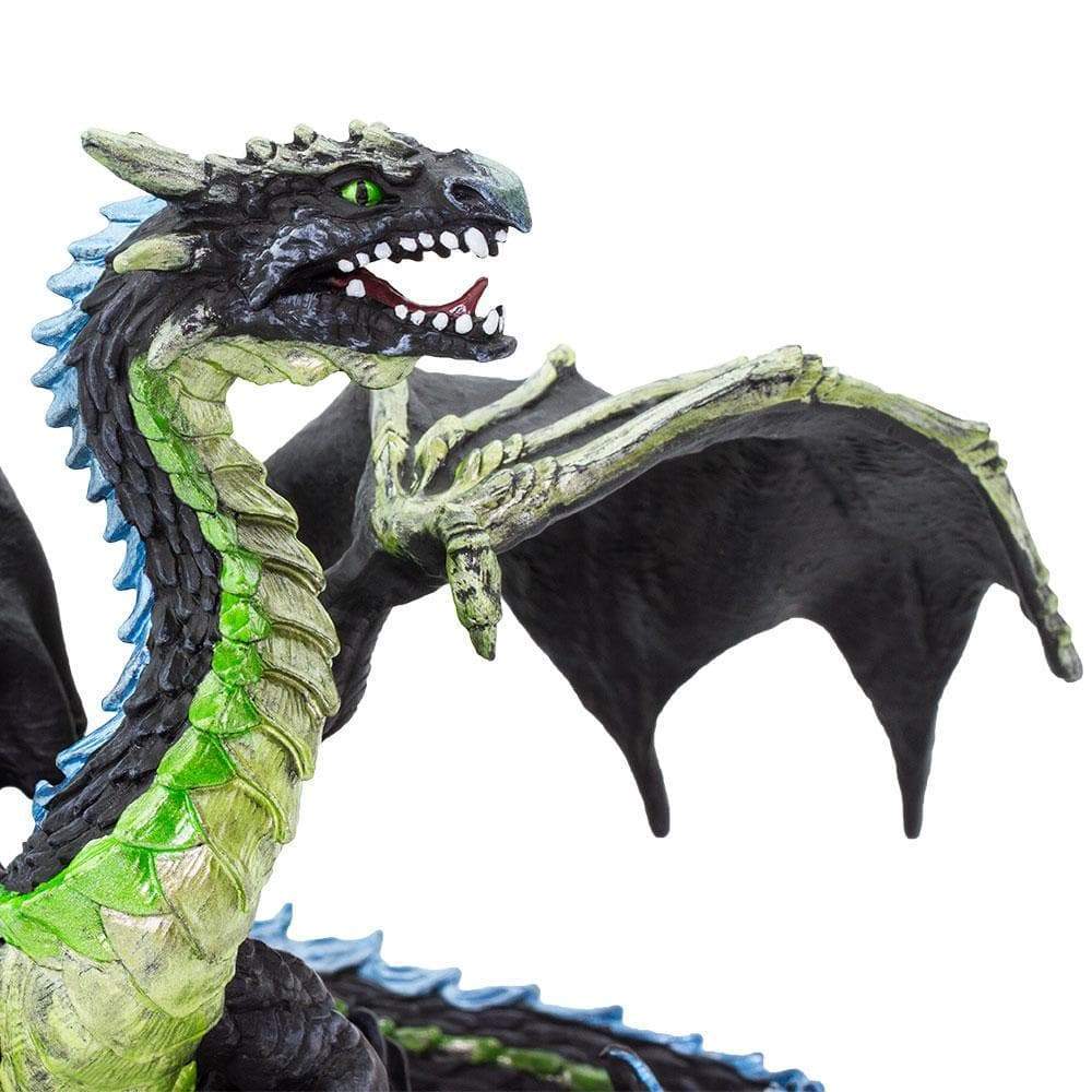 Back. Safari Ltd. - Fog Dragon Toy Figurine.