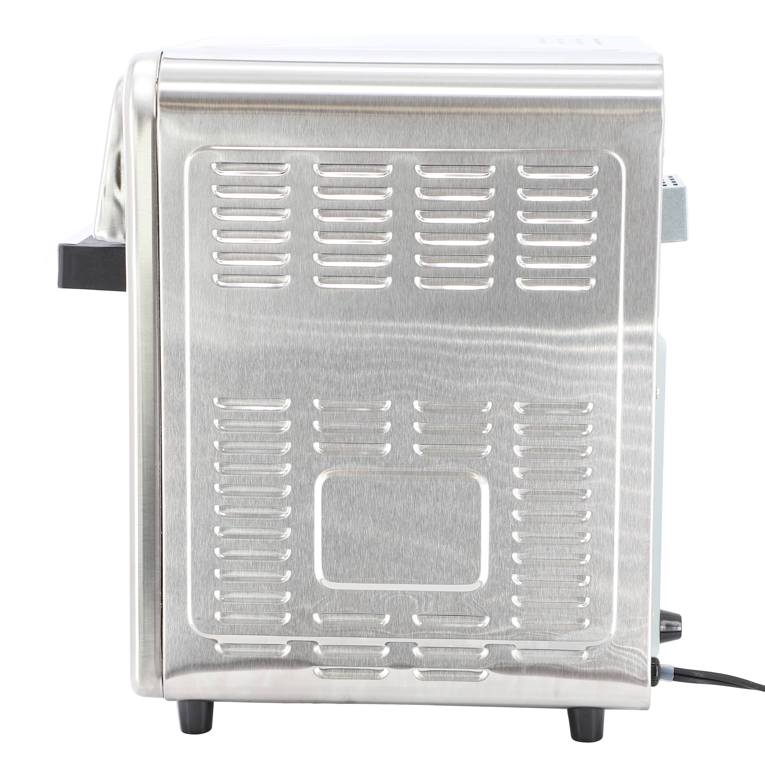 Alt View 6. MegaChef - MegaChef 21.13 Quart Stainless Steel Digital Electric Multi-Function Air Fryer and Counter Top Oven in Silver - Silver.