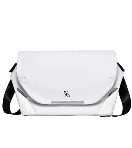 Vulpecula Spade - Men Messenger Bag Laptop Bag Shoulder Bag Large Capacity Computer Casual Bag for Work College Travel big size - 47white