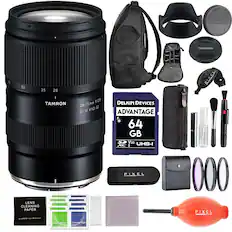 1E TAMRON 75 50 35 28 PIXEL TAMRON LENS CLEANING PAPER F/2A 28-75mm 62 Di III VXD G2 DELKIN DEVICES ADVANTAGE 64 GB SP V30 UHS-I XC PIXEL 000 PIXEL Clesop Wipe Clearing Wipe DRY