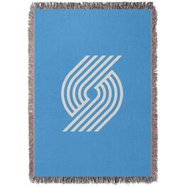 Chad & Jake - Portland Trail Blazers Woven Blanket - Blue