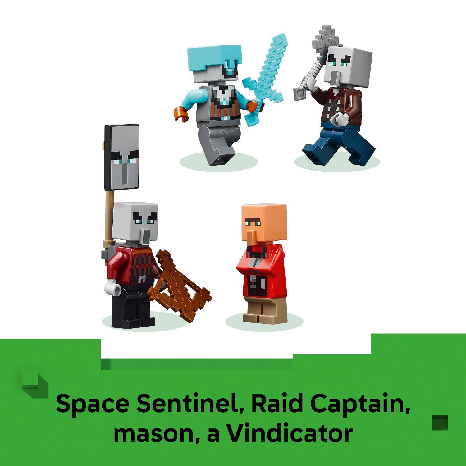 Space Sentinel, Raid Captain, Vindicator, mason