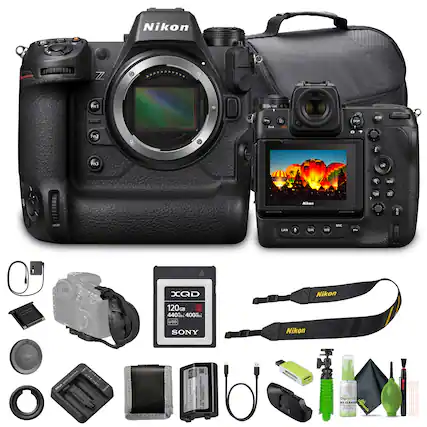 Nikon Z7
Fn1 Fn2 Fn3
Nikon 120GB 440MB/s 400GB USB
SONY XQD
Nikon
LAN
MIC
DIGINERS IRIS CLEANER
USB
Nikon Strap