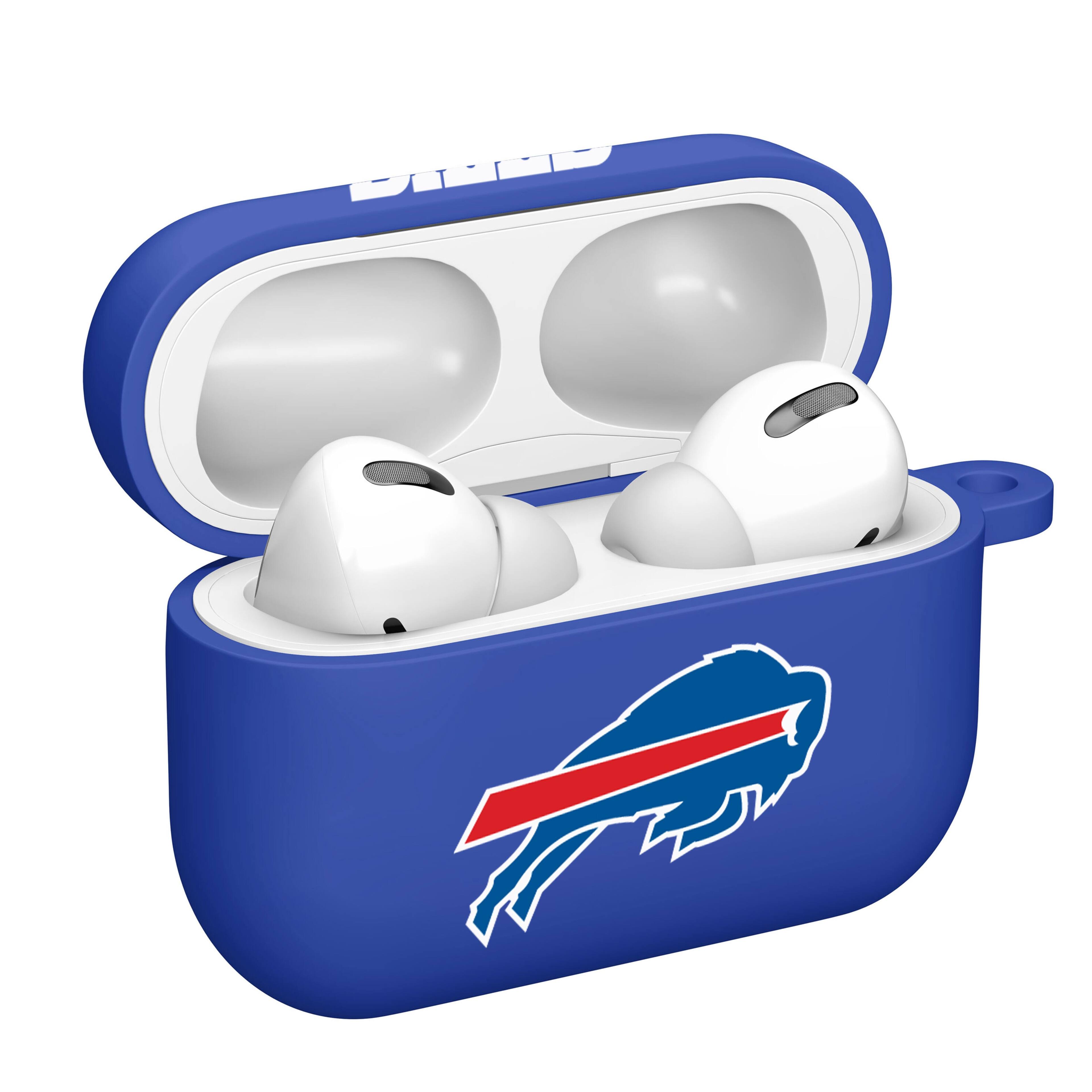 Alt View 1. Artinian - Buffalo Bills AirPods Pro Silicone Case Cover - Blue.