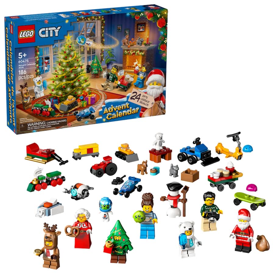 Amazon Lego Lego Navidad 2018 LEGO City Advent Calendar 2025 Kids