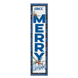 Jardine - Grand Rapids Raiders 12'' x 48'' Outdoor Merry Christmas Leaner - White