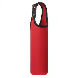 Unique Bargains - Neoprene Water Bottle Sleeves, Bottle Carrier Insulator with Handle, 2.8 in - For Hiking Cycling Camping Travel - Red