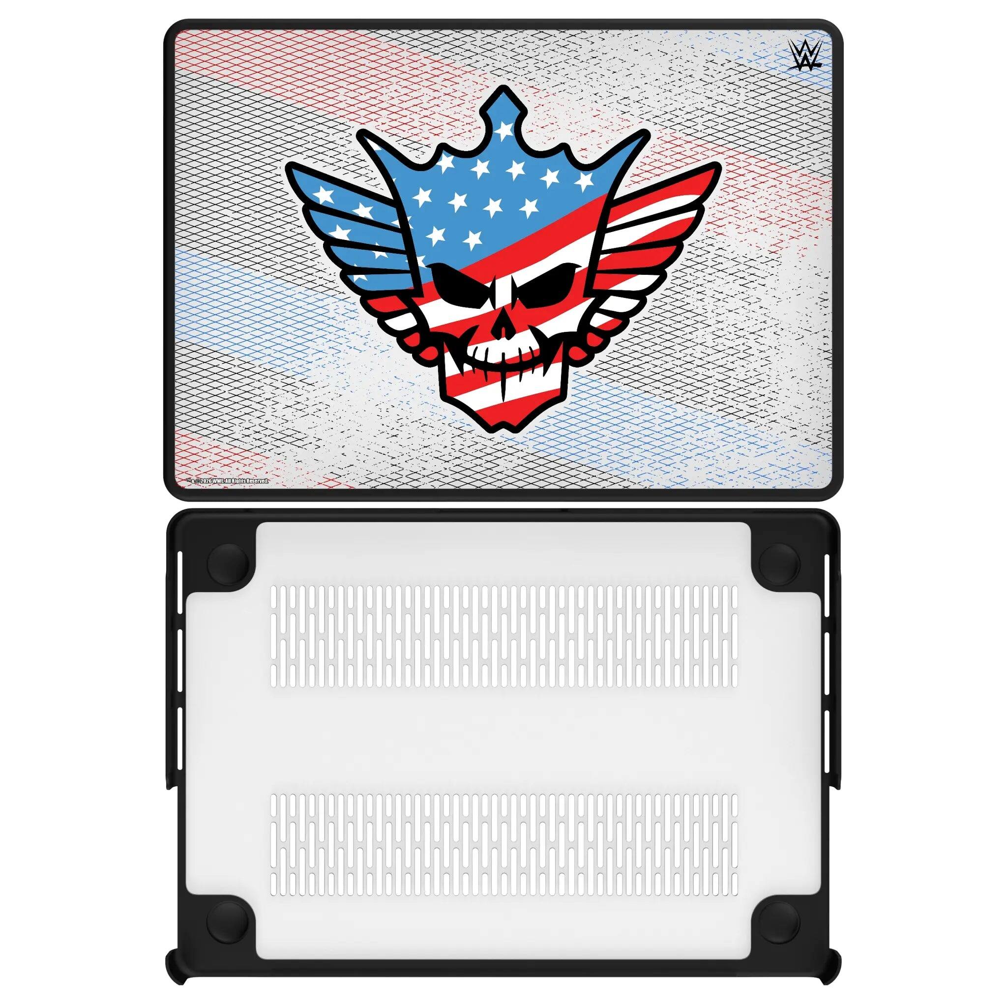 Front. Keyscaper - WWE Steel Laptop Case - Apple MacBook Air 15-inch (M2, 2023)/(M3, 2024) - Cody Rhodes.