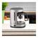 Angle. Zojirushi - Zojirushi ZUTTO Coffee Maker with Removable Water Tank (PFAS Free, Silver) - Silver.