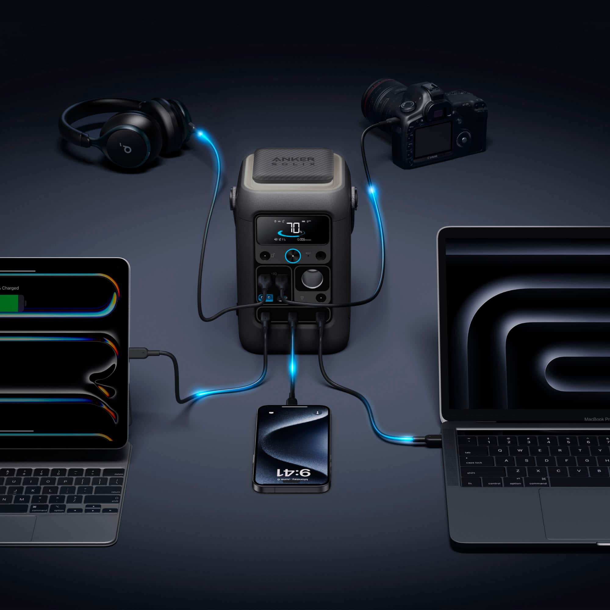 ANKER SOLIX 100W Charger | 9:41