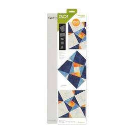 AccuQuilt - GO! Duck Creek Puzzle Die 10" Finished with FREE Cutting Mat – Quilting Die Bundle - Multicolor