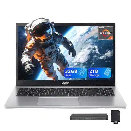 AMD Ryzen 7 32GB RAM 2TB Storage acer