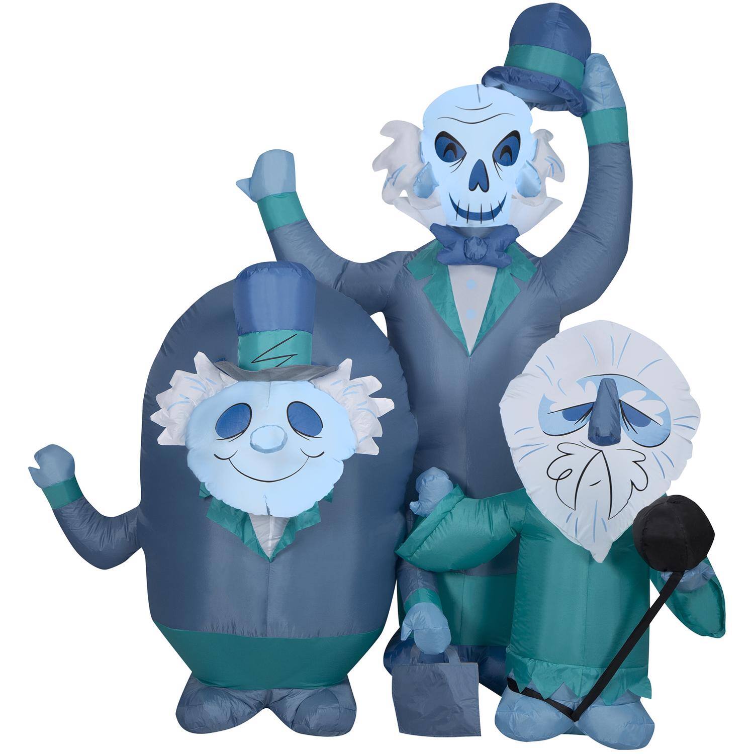 Front. Gemmy - Gemmy 6 ft. LED Prelit Haunted Mansion Inflatable - Multicolored.