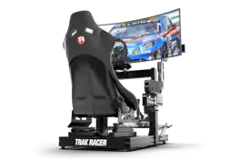 Trak Racer - TR80S Simulator with Recliner Seat & Brackets - Black