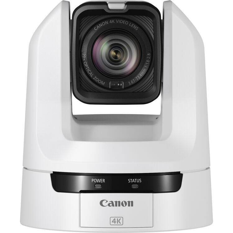 4K VIDEO CANON LENS 20x OPTICAL ZOOM 1:1.8-2.8 4mm 3.67-73 73 POWER STATUS Canon 4K